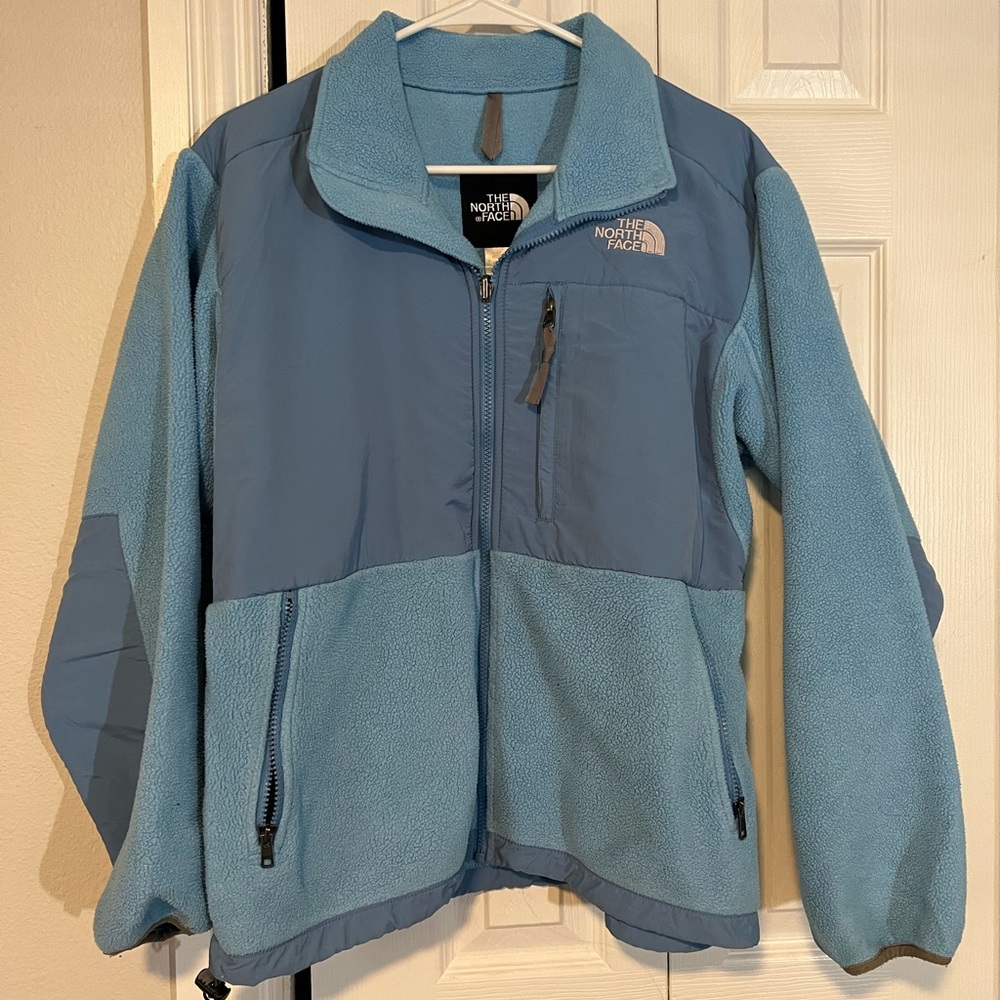 North face blue jacket